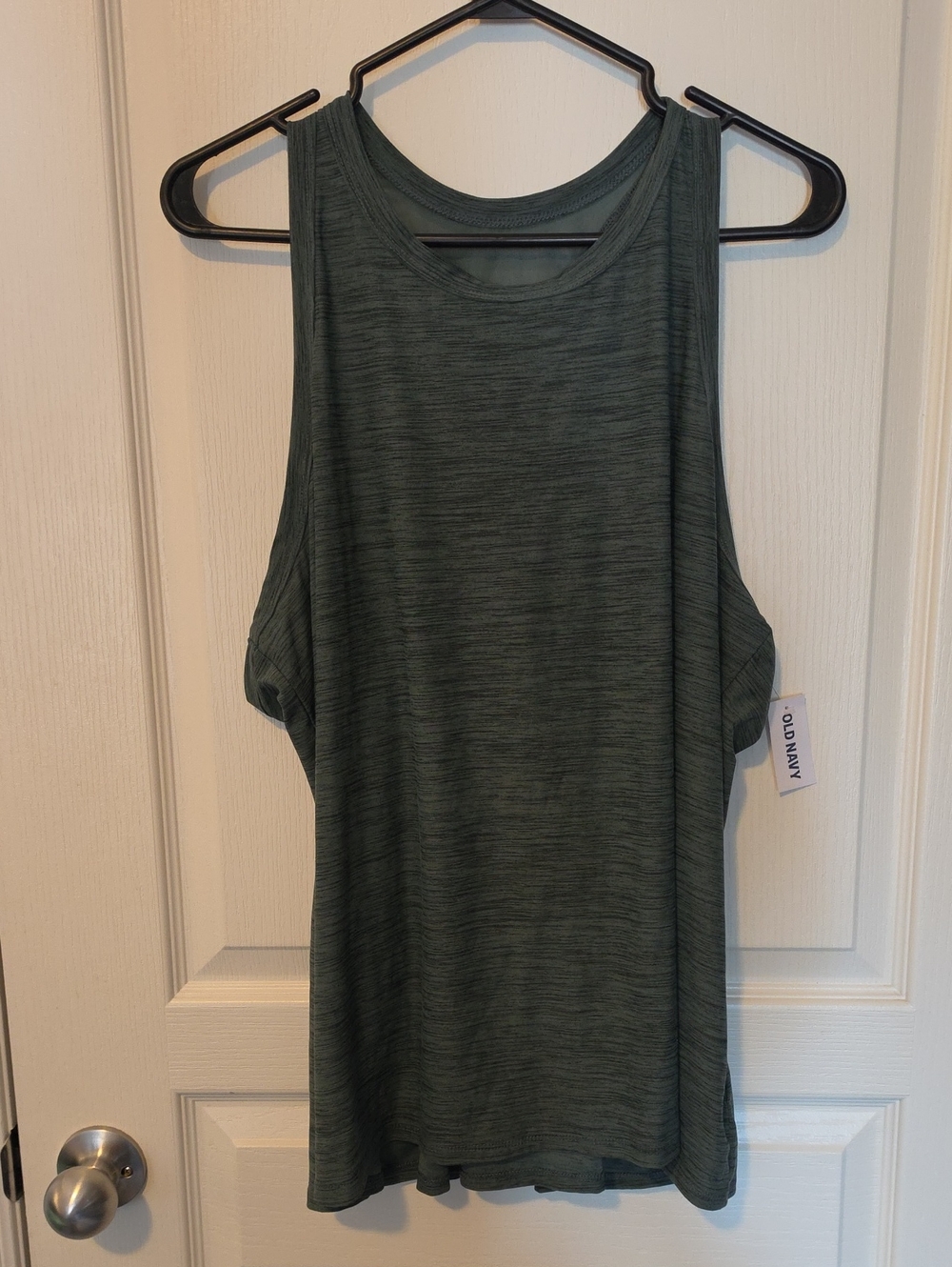 Old Navy Heathered Forest Green Women's Tank Top